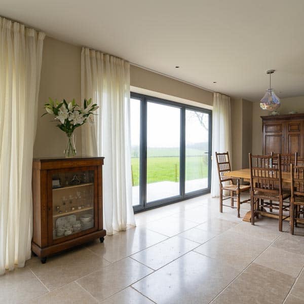 Made to measure sheer curtains for bifold doors
