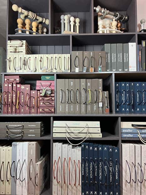 fabric books at no named windows studio