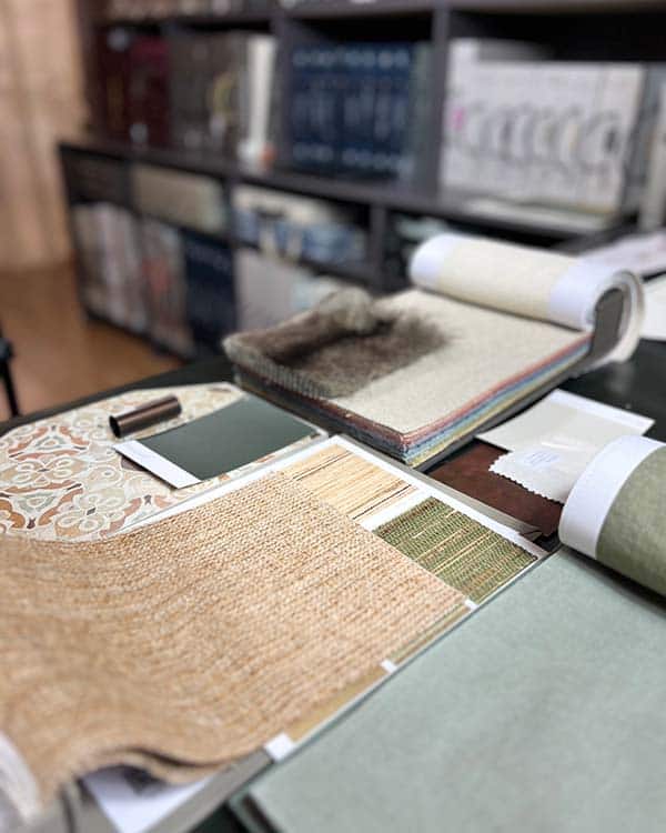 fabric design consultations for curtains blinds and soft furnishings