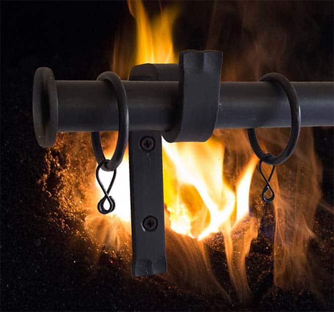 holbein darby wrought iron poles