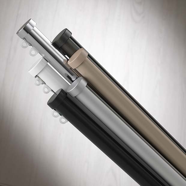 metropole curtain runner poles collection